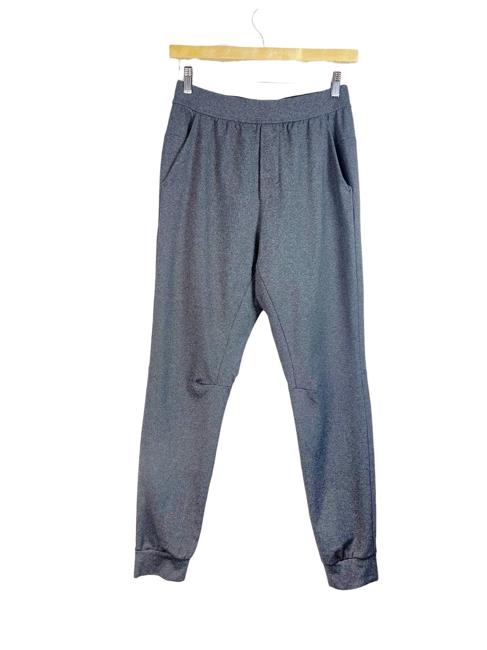 Lululemon Mens Intent Jogger Athletic Pants Size S Gray LM5569S Heathered Lounge